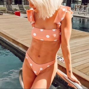 Pink Polka Dot Bikini